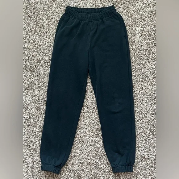 Women's Fleece Joggers - Wild Fable Black Size XS (0636) - Picture 2 of 10